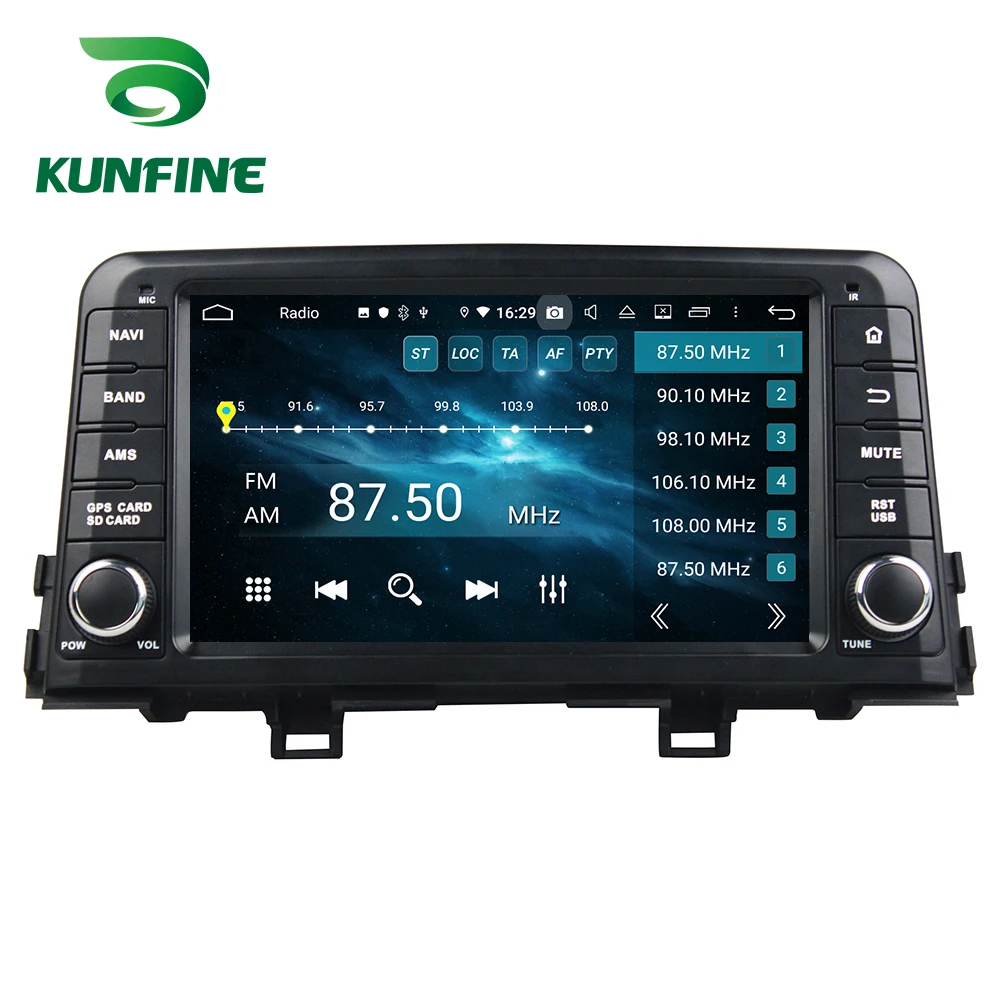 Android 9 0 Восьмиядерный 4 Гб ОЗУ 64 ПЗУ автомобильный DVD GPS мультимедийный плеер