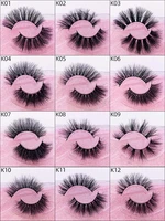 lovely soft light 3d mink false eyelashes extensions thick natural long hand made curly crisscross fake lashes 50 pairslot dhl