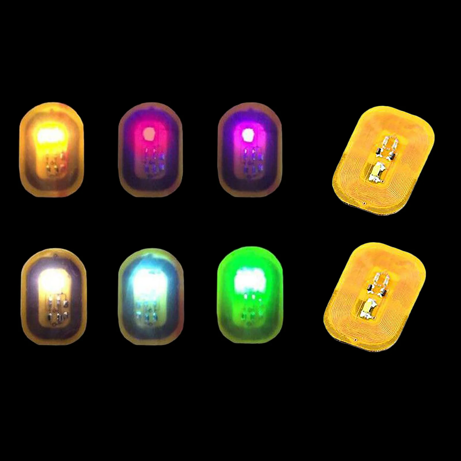 Новый 2 предмета удачи NFC анав светодиодный чип нейл арта Стикеры Советы