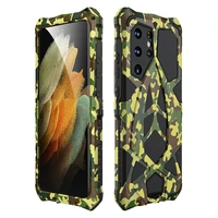 metal armor for samsung galaxy s21 ultra 5g caserosdster phone case 360 all round coverage protection cool travelling cover