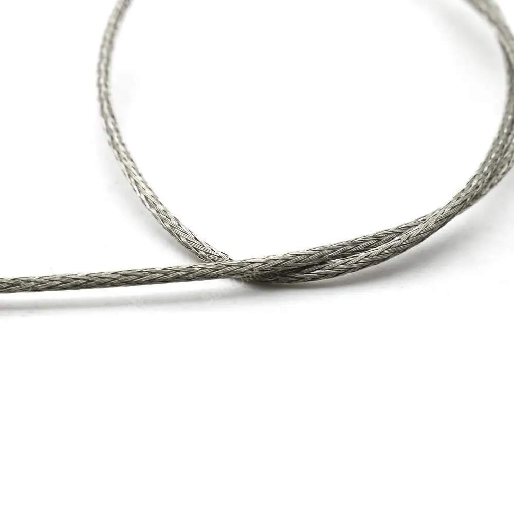6String Guitar Pickup Stick Passive Piezo Rod Saddle Transducer for Acoustic Part Chrome |