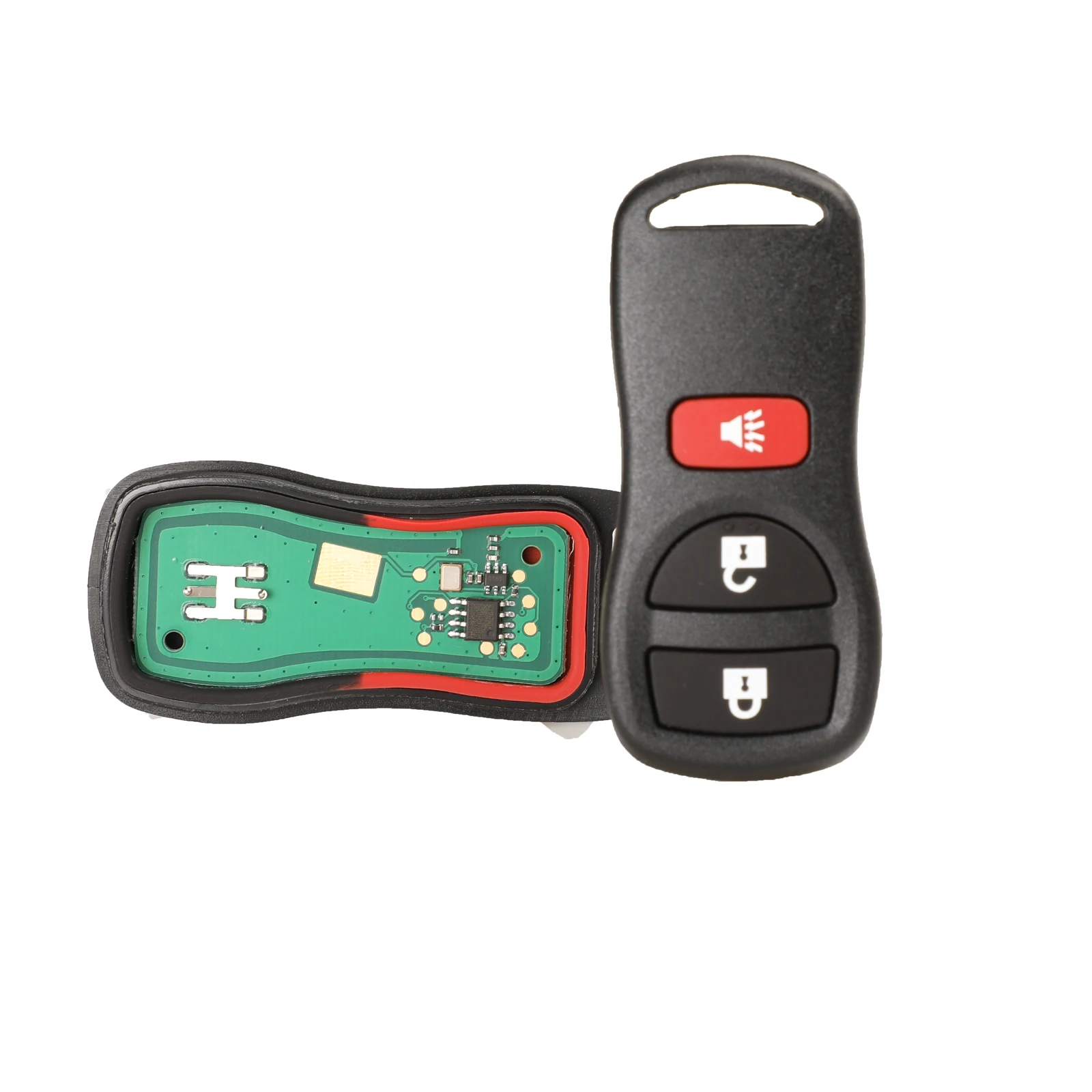 3 кнопки 315MHZ чехол для дистанционного ключа Nissan Keyless entrip 46 чип пустой