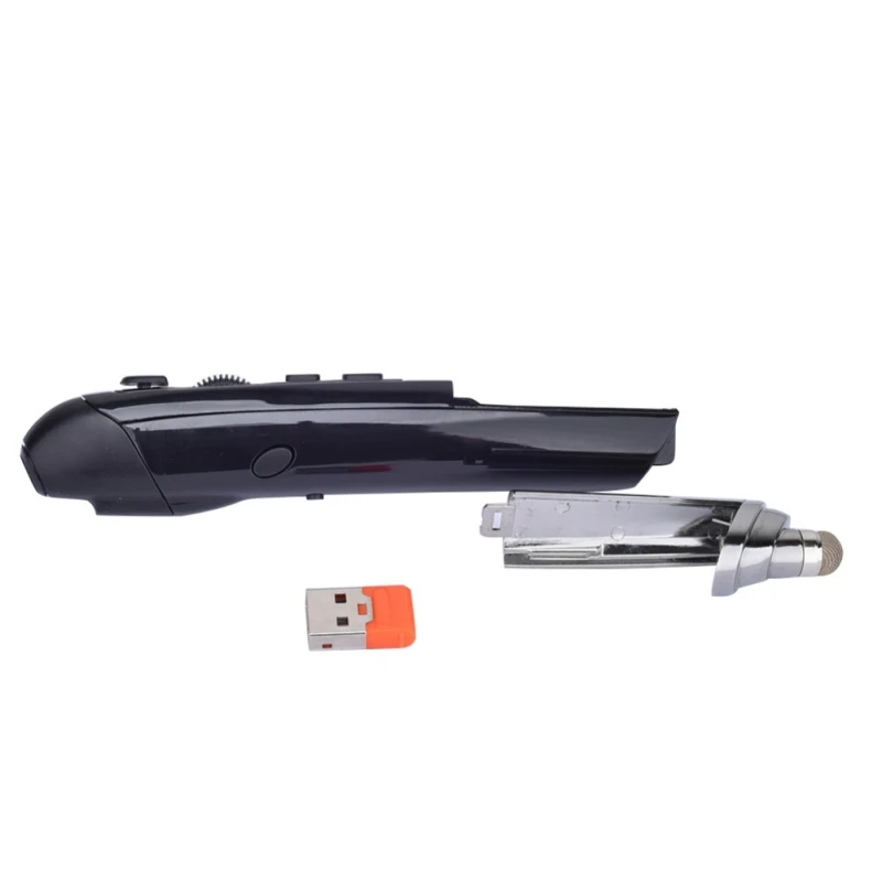 Мини PPT лазерная ручка мышь USB 2 4G Беспроводная компьютерная оптическая 1600 dpi