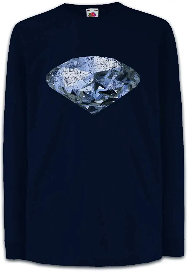 Футболка с длинными рукавами для мальчиков и девочек со стразами II| |