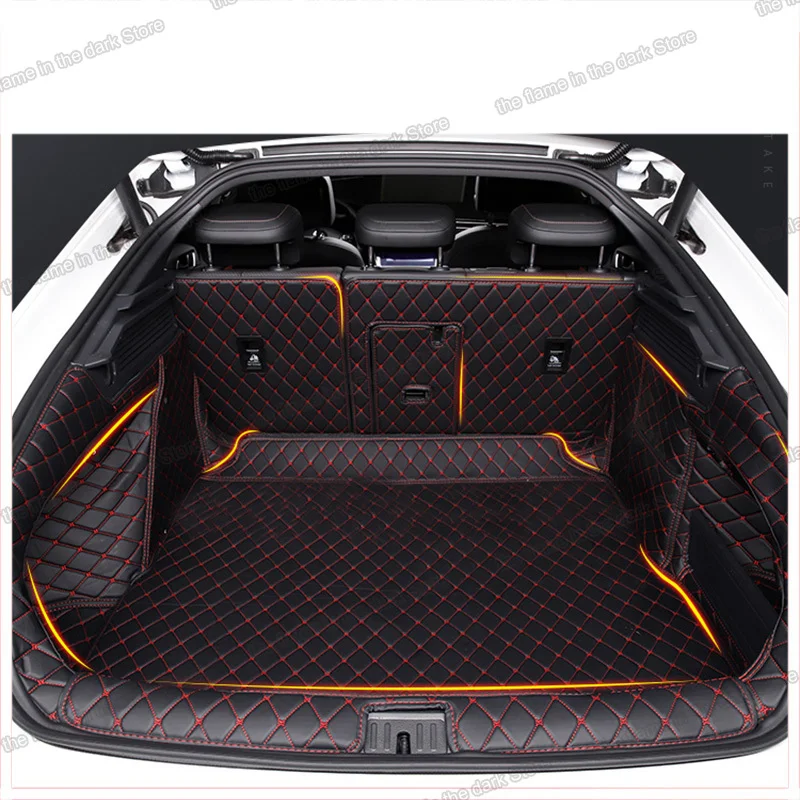 

Leather Car Trunk Mat Cargo Liner for volkswagen arteon 2017 2018 2019 2020 2021 2022 rear boot accessories interior seat VW cc
