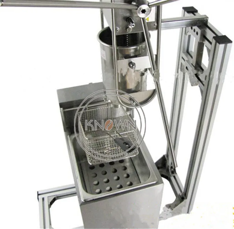 Оборудование для фастфуда ручная испанская сушилка вместимостью 6л + 3л Чурро