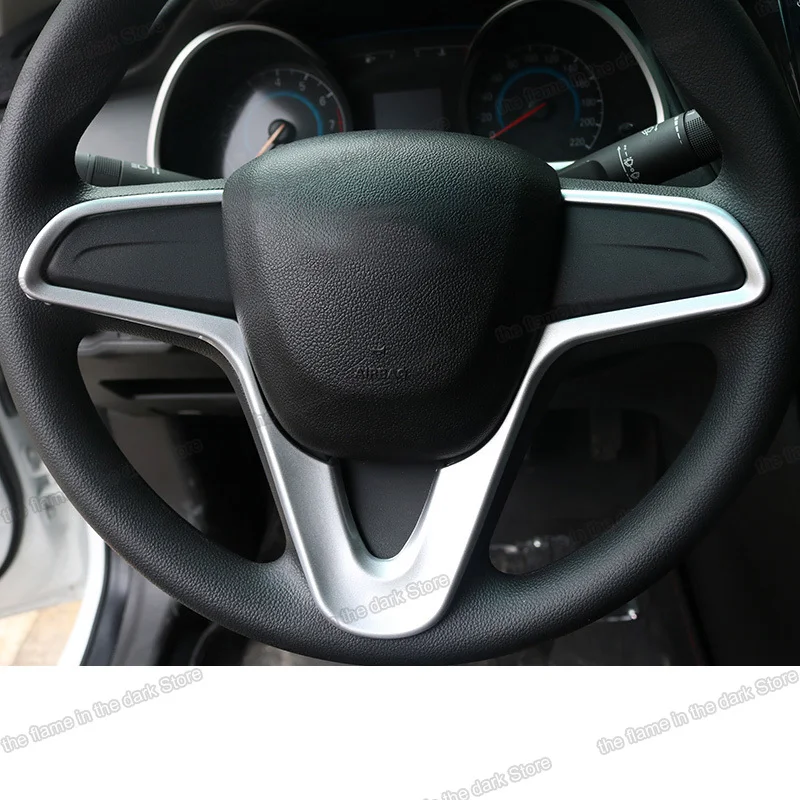 

Lsrtw2017 Stainless Steel Abs Car Interior Steering Wheel Trims for Chevrolet Cavalier 2017 2018 2019 Accessories Auto Styling