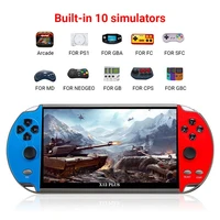 x12 plus 7 0inch 16gb game console 1000 free games support tv out video game machine boy player retro handheld game console