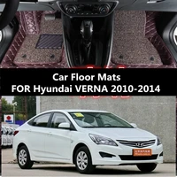 car floor mats for hyundai verna 2010 2014 car interior anti dirty and anti dirty decorative mat accessories