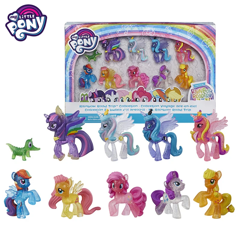 My Little Pony Дружба это волшебный подарочный набор редкость Радуга комбинация девочка принцесса кукла Фигурка Игрушки для детей E6608