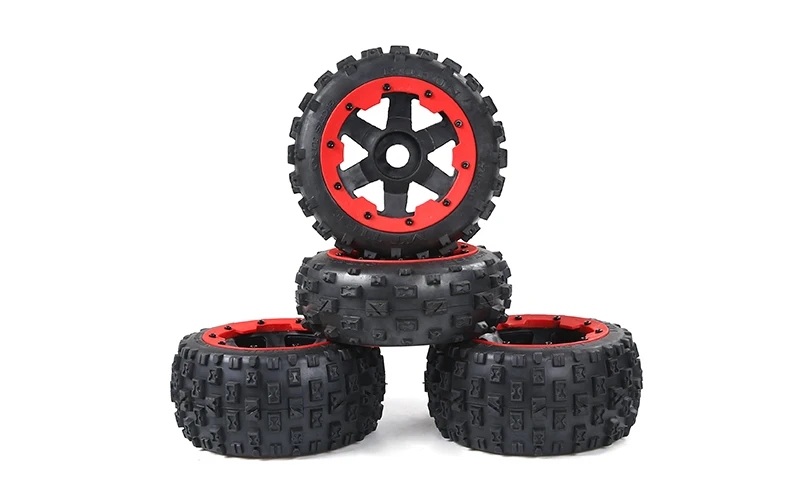 Передние и задние шины Knobby Bowtie на ободах для HPI Baja 5B Rovan Sport King motor 1/5 Buggies | Игрушки