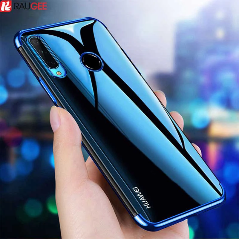 Чехол для телефона Honor 9X ударопрочный прозрачный силиконовый чехол с 3d лазером