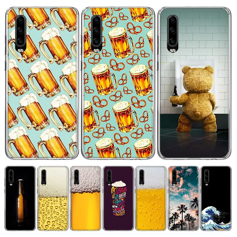 Летний чехол для телефона huawei P30 P20 mate 30 20 10 Pro P10 Lite P Smart Z+ Coque Shell Capa