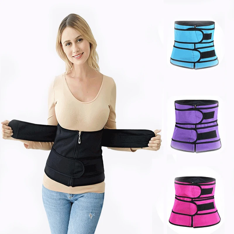 

Women Waist Trainer Body Shaper slimming woman body waist cincher girdle shapewear slimming belt Waist Trimmer fajas colombianas