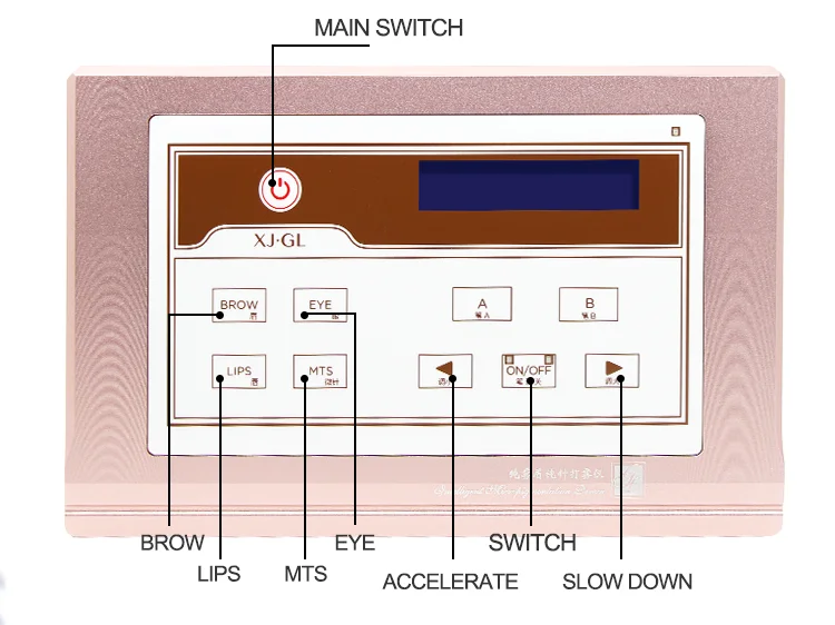 Цифровой Cheyenne машина набор микроблейдинг Перманентный макияж пистолет брови