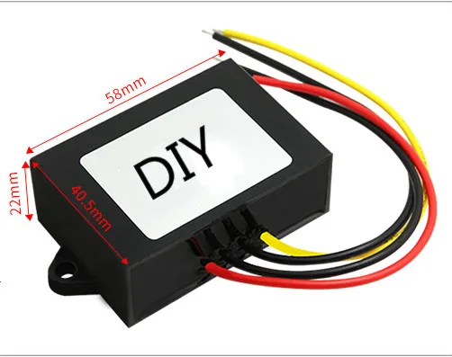 

18V-36V to 24V MAX 25A DC Converter Reducer Regulator Voltage Stabilizer Step-up Down typeWaterproof 1A-25A