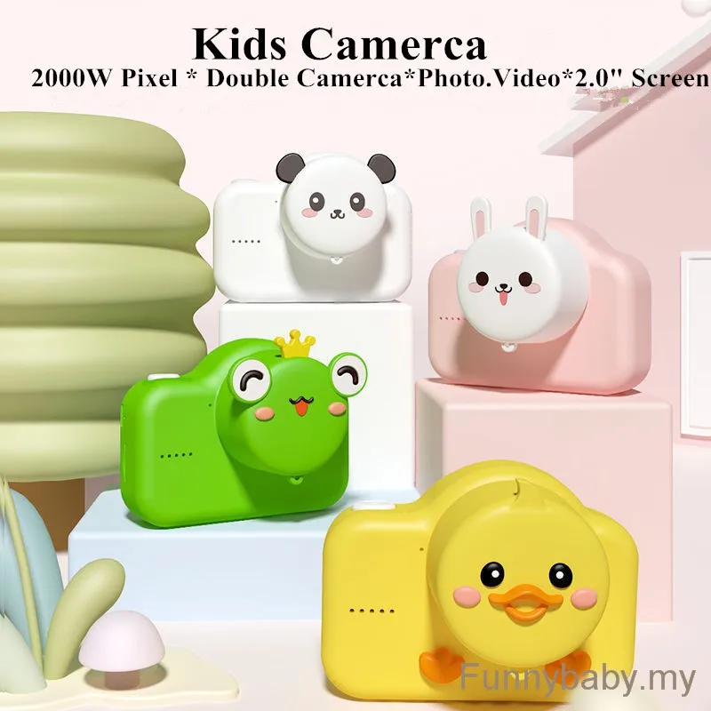 

(24Hours Shipping)HD LENS Digital Kids Camera Mini Children‘s Toys Camera Photo Video / Kamera cheap camera