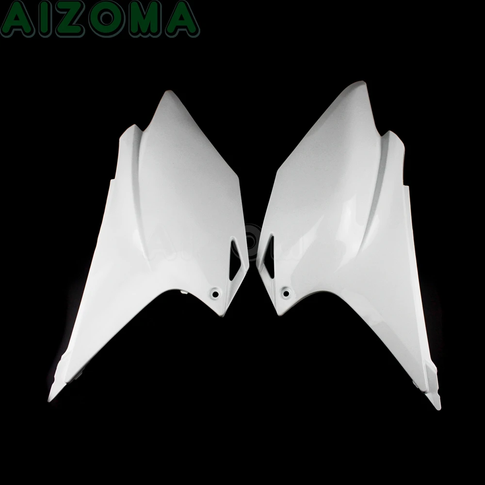 2x Dirt Bike Motocross Rear Side Cover For Honda CRF150F CRF230F White Exhaust Pipe Protector CRF 150F 230F 2015-19 | Автомобили и