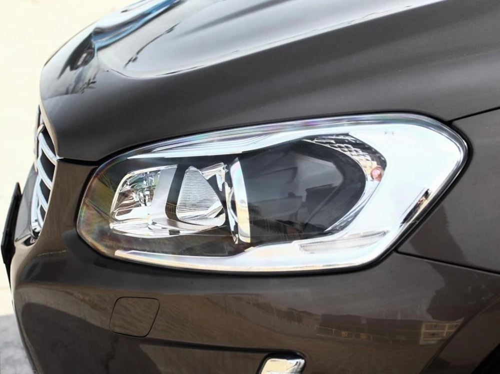 Для Volvo XC60 фары автомобиля фары прозрачные линзы автомобильный брелок крышка