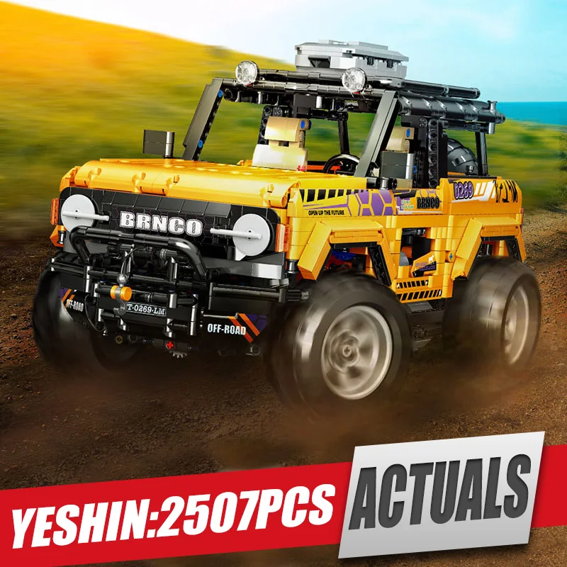 Yeshin 88005 высокотехнологичные автомобильные игрушки The MOC внедорожник тропа
