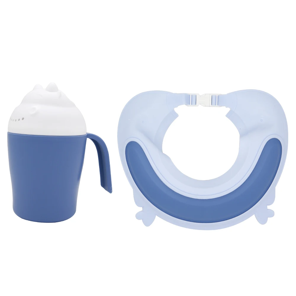 Шапочка для душа с шампунем регулируемая шапка защиты ушей новорожденных