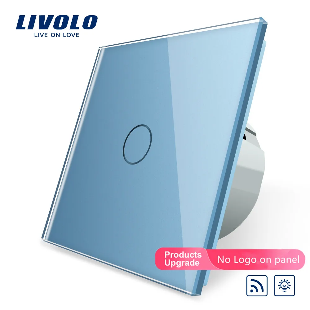 Livolo/Стандартный переключатель VL C701DR 11 управляемый коммутатор с украшением в виде