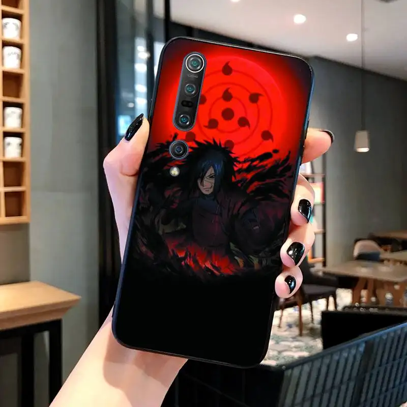 

Naruto Phone Case Black Cover For Xiaomi 6X 8 8Lite 9T 10 10Lite Note 8 8T 9Pro 9Promax Cases