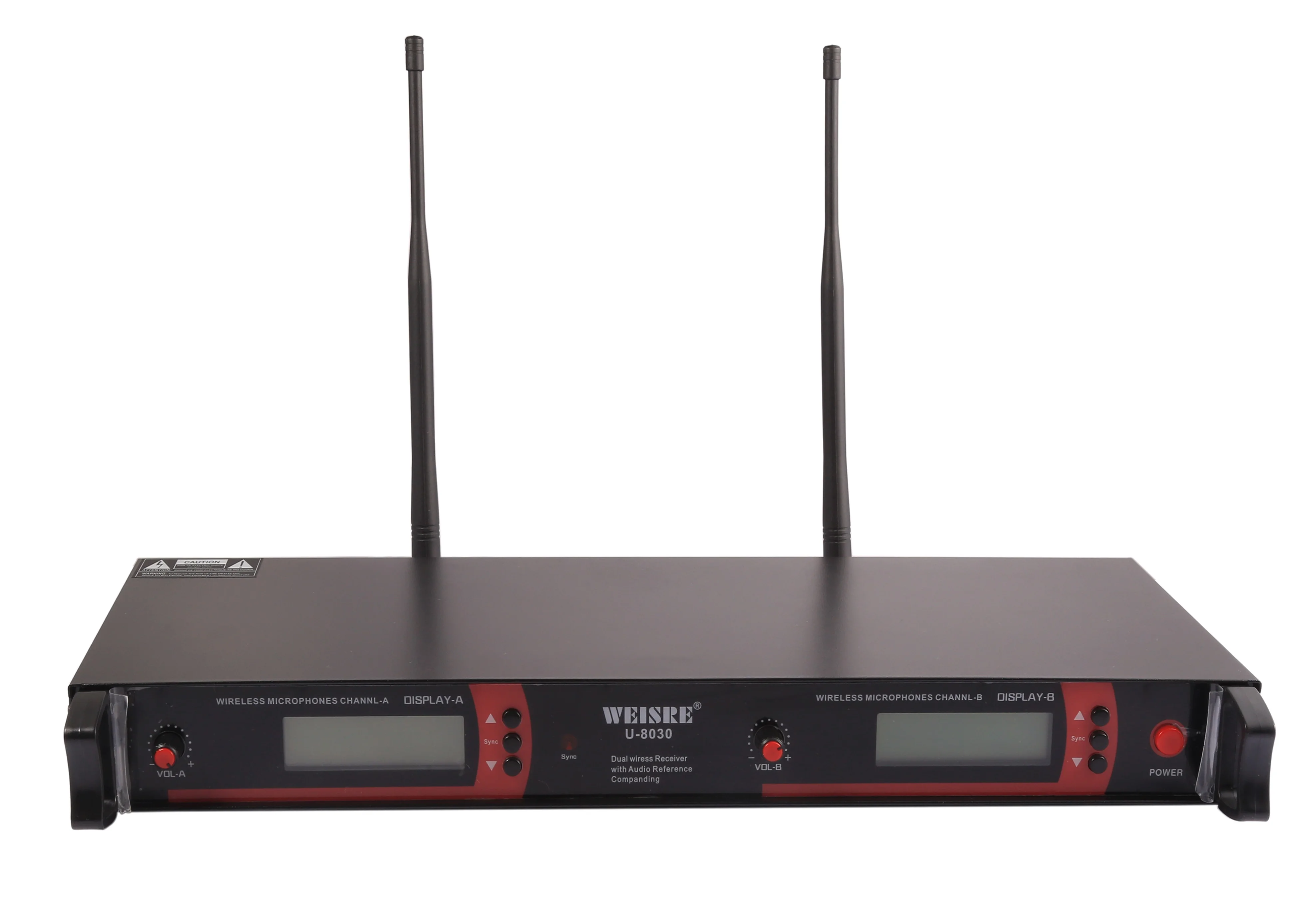 WEISRE профессиональный УВЧ беспроводной микрофон система регулировки частоты с 2