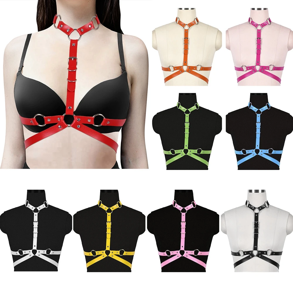 

Ремни ручной работы из искусственной кожи в готическом стиле