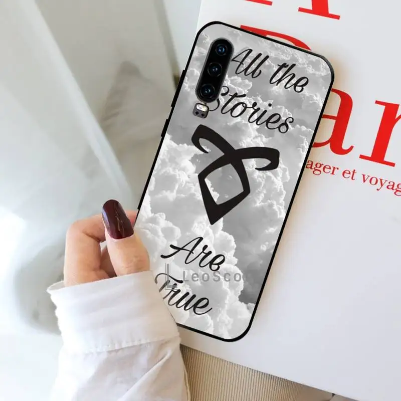 

Shadowhunters Runes Phone Cases For Huawei Y5 Y6 II Y7 Y9 PRIME 2018 2019 NOVA3E P20 PRO P10 Honor 10