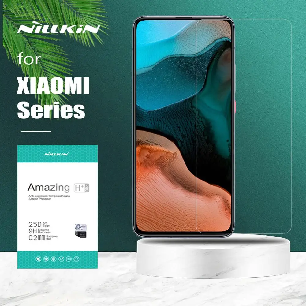 Nillkin for Xiaomi Poco X4 X3 NFC F4 F3 M4 M3 Mi 11T 10T 9T Pro 5G Tempered Glass Screen Protector for Redmi Note 11 10 9 8 Pro