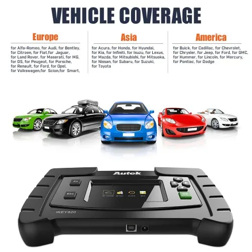 Original Autek IKey820 OBD2 Car Key auto key Programmer Universal Professional Tool Auto Scanner Diagnostic ikey 820 | Автомобили и