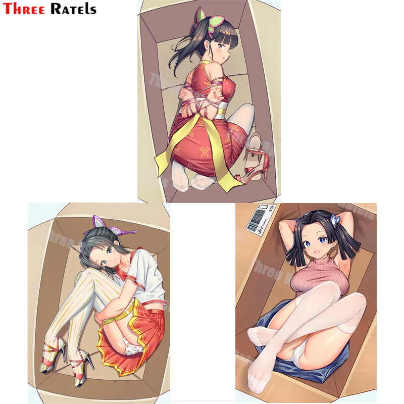 

Наклейки для багажа и холодильника Three Ratels A766 Tsuyuri Kanao Kimetsu No Yaiba