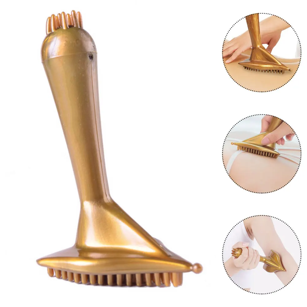 Magnetic Therapy Acupuncture Massager Dredge Meridian Massage Brush Gua Sha Massage Manual Massager For Body Detoxification