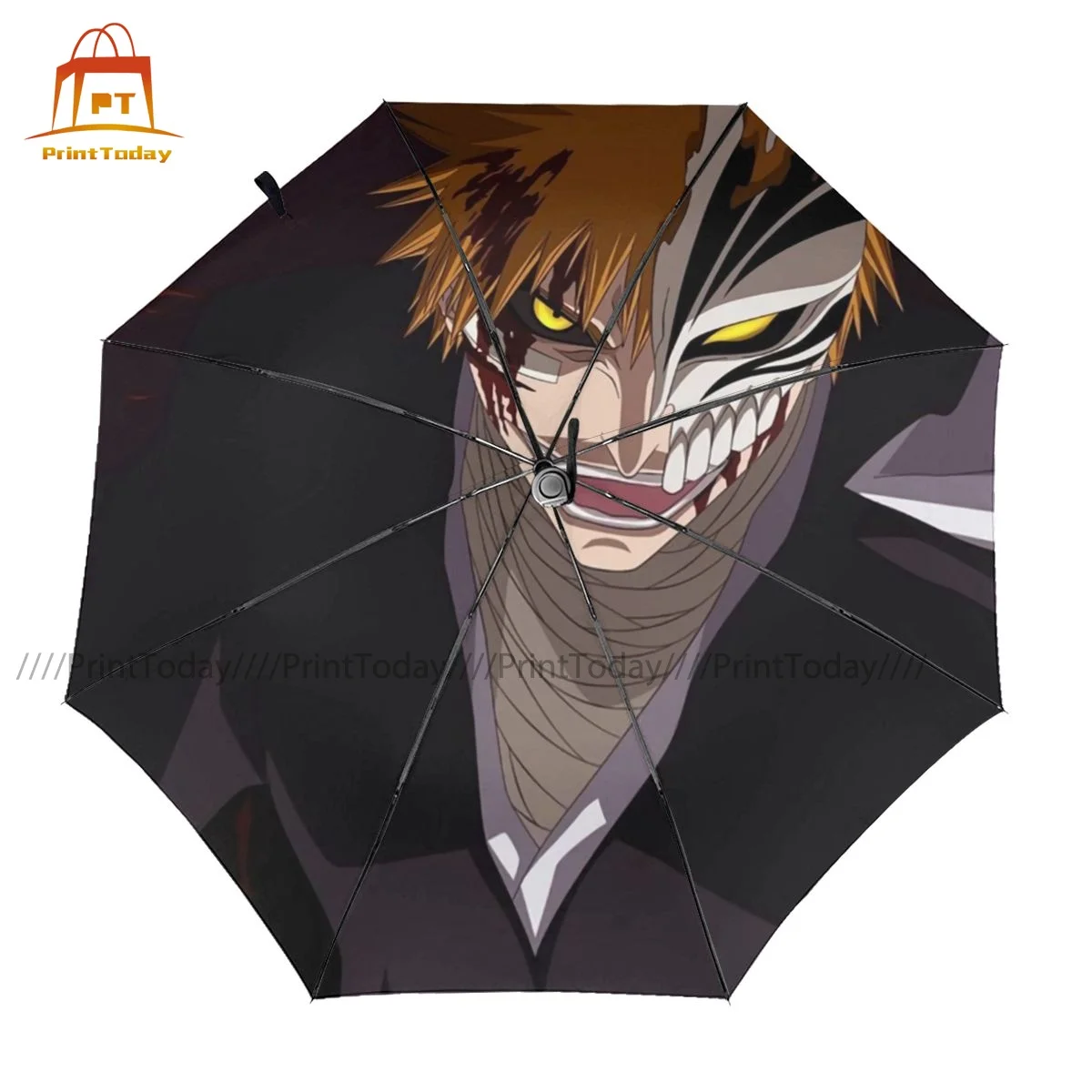 

Bleach Hollow Umbrella Wholesale Waterproof Umbrella Automatic Design Portable Travel Umbrella