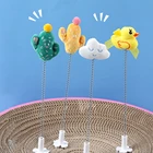 1 шт., Весенняя интерактивная игрушка для домашних животных, эластичная игрушка на палочке для кошек, забавная игрушка для котят товары для животных, кошек