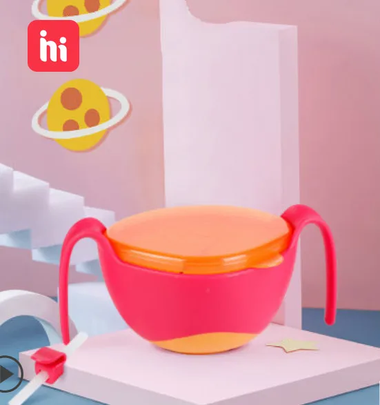 Соломенная миска пищевая добавка setBaby суповая с соломой три в одном водная ложка