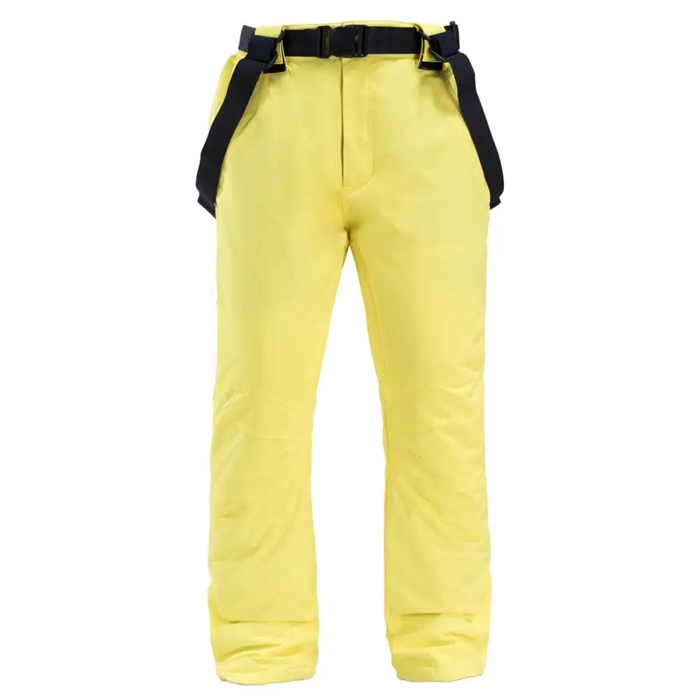 Ski Pants Men And Women Outdoor High Windproof Waterproof Snow Trousers Winter Warm Couple Skiing Snowboard Bib | Спорт и