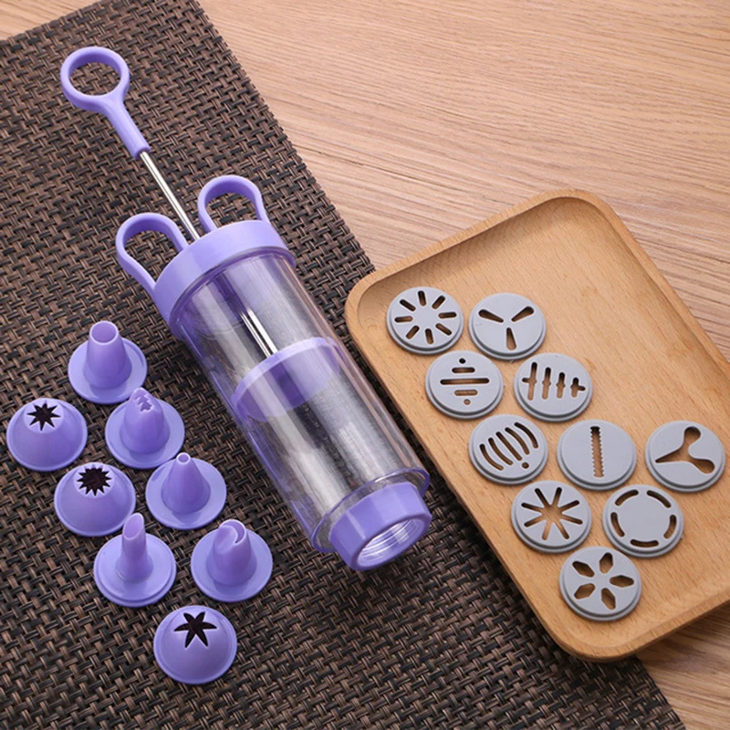 

19pcs Cake Decorating Tips Set Fondant Decorating Tools Tulip Molds Piping Fondant Rose Nozzle Pastry Bakeware Accessories
