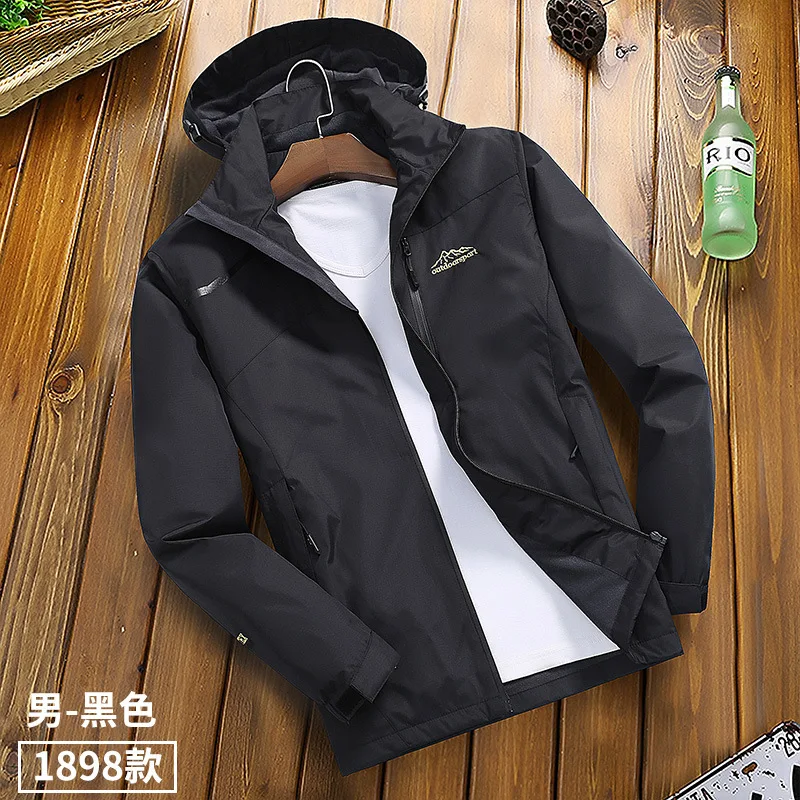 

Outdoor ski-wear, thin section male tide paragraphs in the spring of 2021 odd cover fashion wind and lovers trench coat