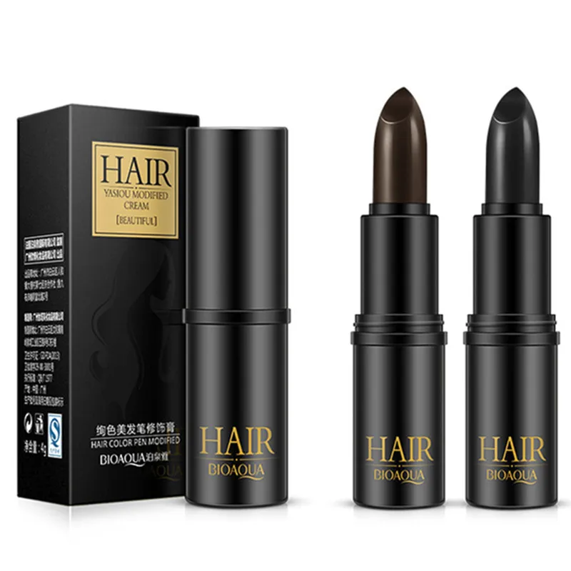 Одноразовый цвет волос краска для черный коричневый покрытие модифицированный