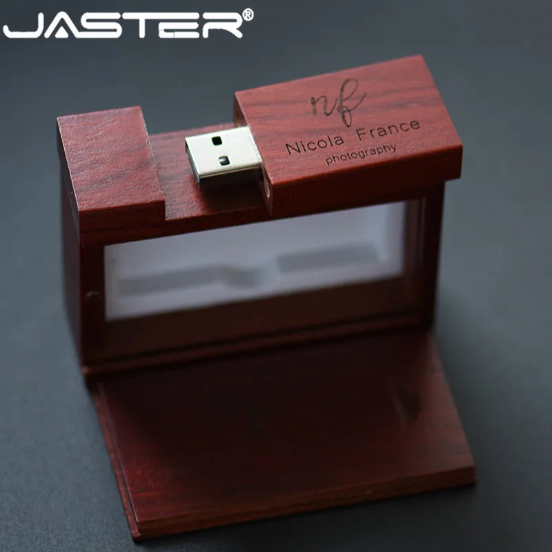 Флэш-накопитель JASTER флэш-накопитель из кленового дерева + упаковочная коробка 4