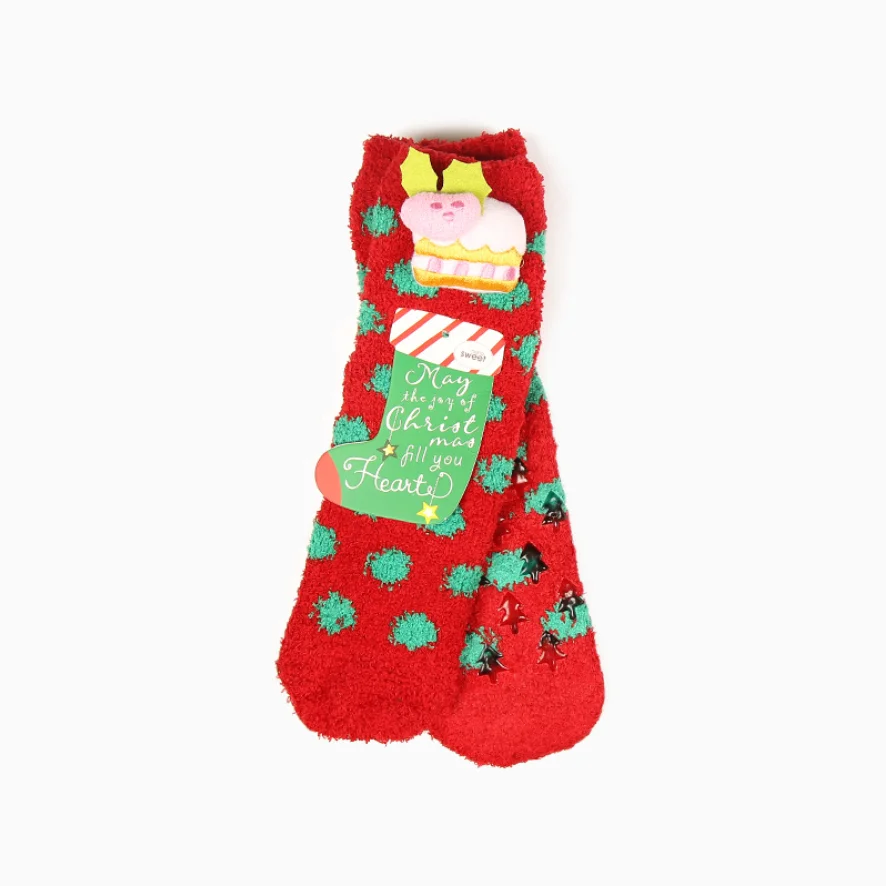 Носки рождественские носки для младенцев и женщин с героями мультфильмов милые