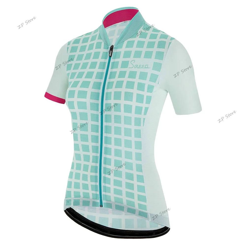 Летний женский комплект для велоспорта Jersey2020 дышащий с защитой от
