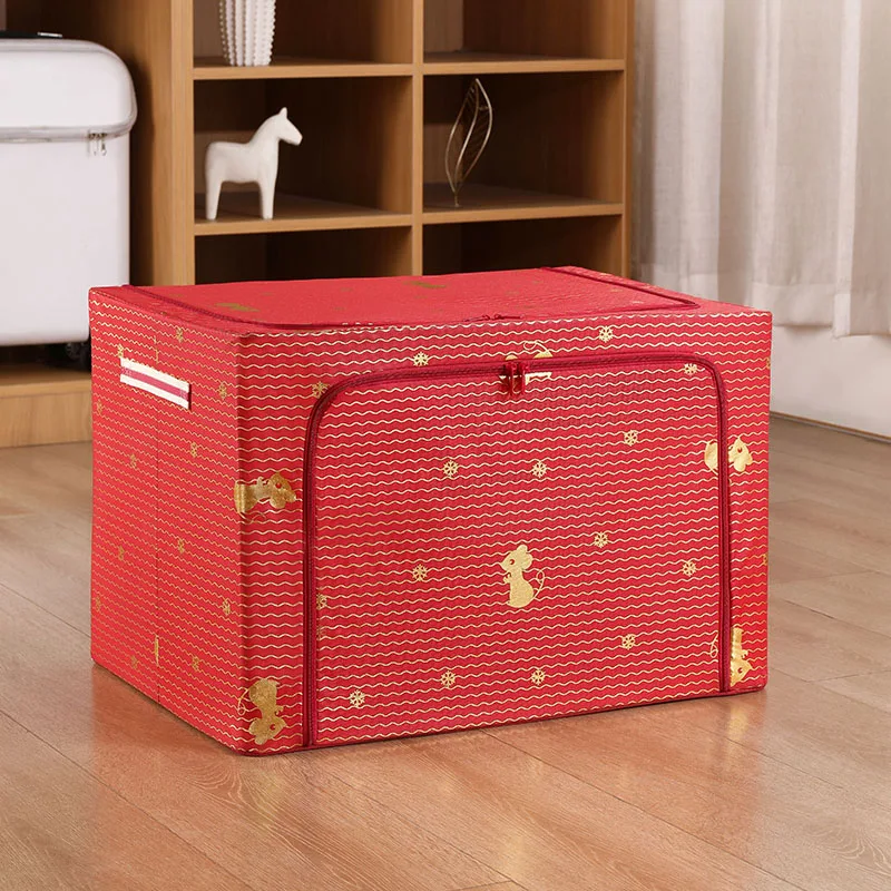 

Fabric Storage Box Foldable Clothes Bag Laundry Finishing Wardrobe Toy Storage Cabinet Pet House Car Trunk Organizer Box