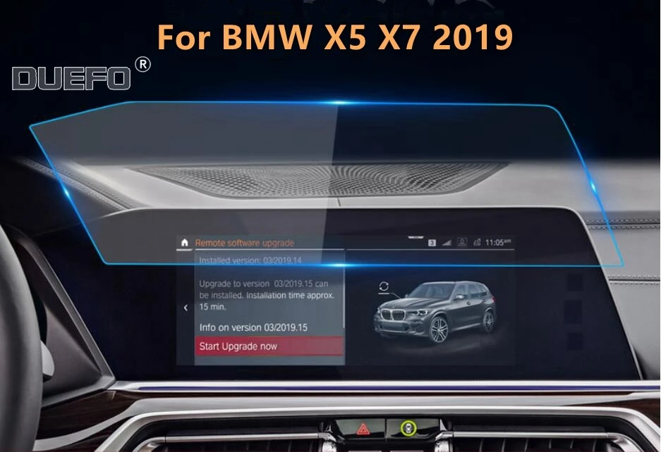 

Автомобильная защитная пленка из закаленного стекла для экрана навигации DVD сенсорный экран и ЖК-дисплей для BMW X5 G05 X7 G07 2019 2020 LHD