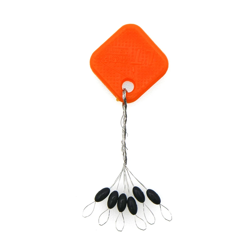 

20Group 120pcs/set Tackle Resistance Space Not To Hurt The Line Vertical Beans Rod Clip/o-shaped Fishing Accessories