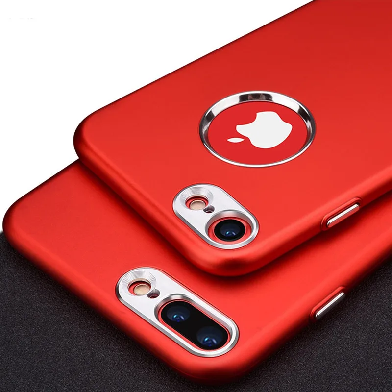 Роскошный Матовый чехол для iPhone 6, 6 s, 7, 8 Plus, X, Xs, противоударный резиновый силиконовый ТПУ мягкий чехол, чехол для iPhone 8, 7 Plus