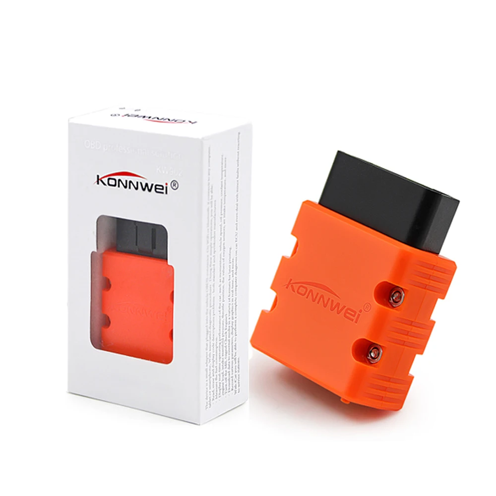 Автосканер KONNWEI KW902 ELM327 WIFI V1.5 PIC25K80 ELM 327 Поддержка IOS для iPhone iPad и Android ПК EML327 полный