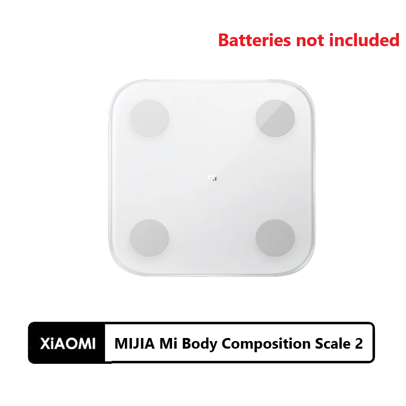 

Электронные весы Xiaomi mijia Mi 2, умные цифровые приборы, безмен для ванной, светодиодный экран, Bluetooth, приложение, для определения состава тела